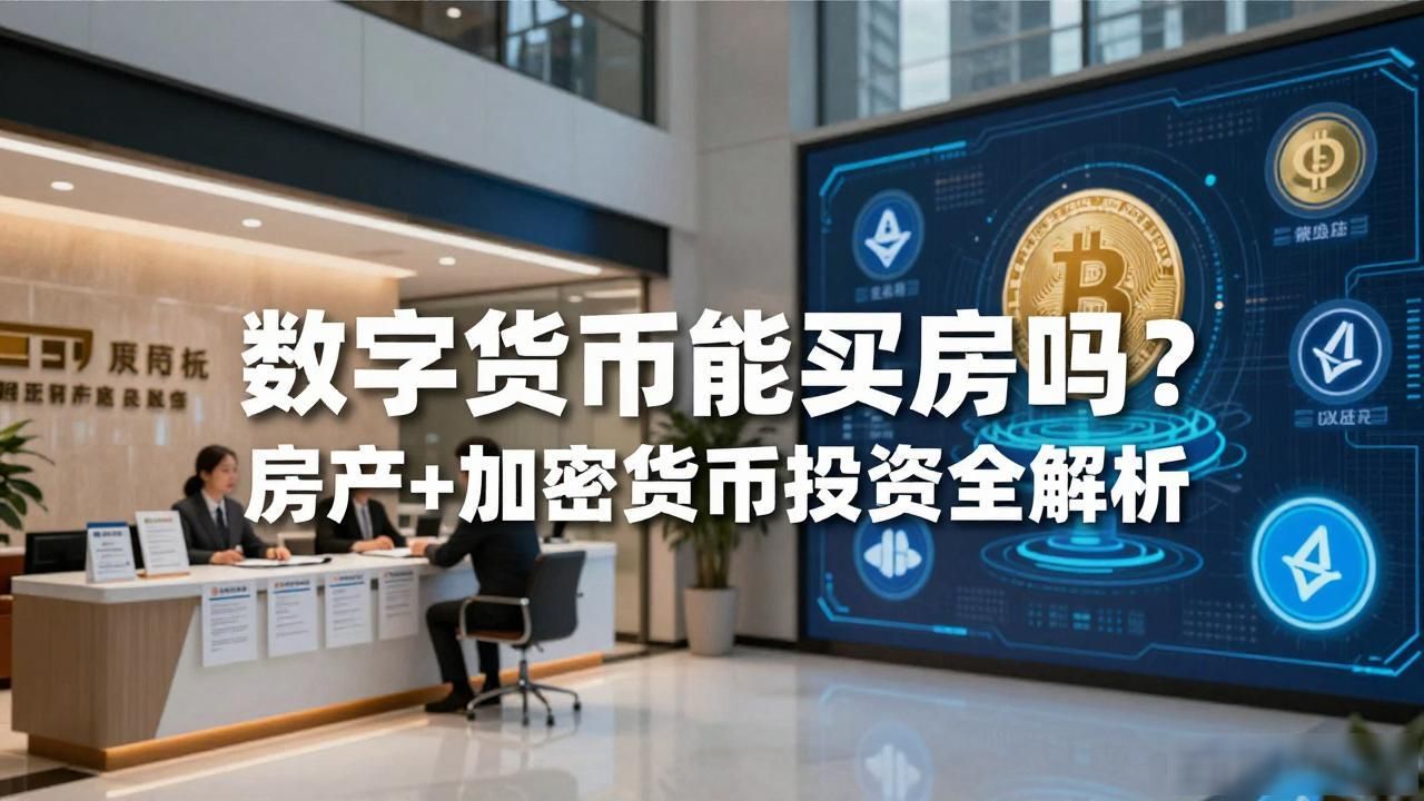 数字货币能买房吗？房产+加密货币投资全解析