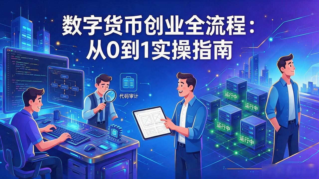 数字货币创业全流程：从0到1实操指南