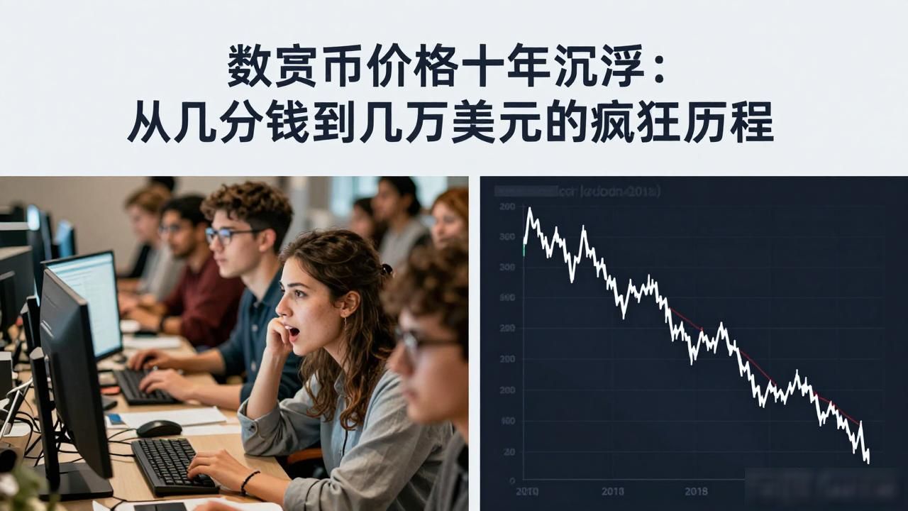 数字货币价格十年沉浮：从几分钱到几万美元的疯狂历程