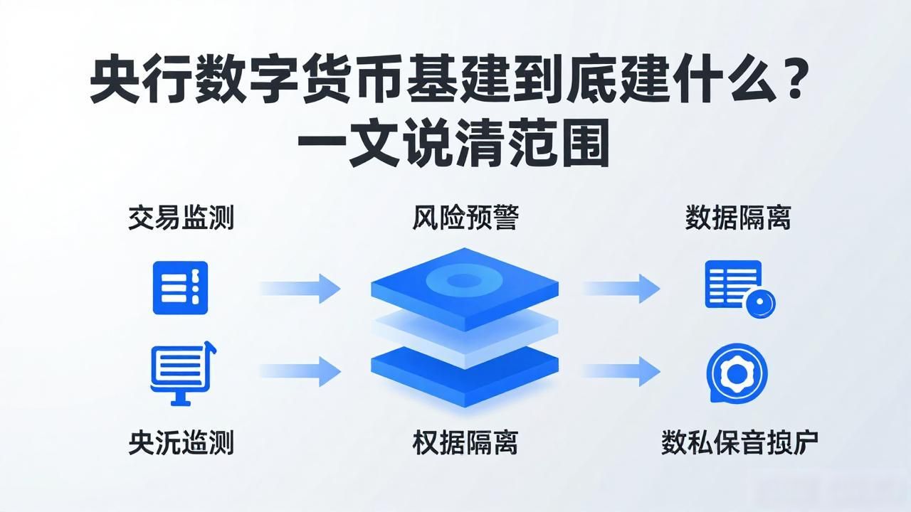 央行数字货币基建到底建什么？一文说清范围